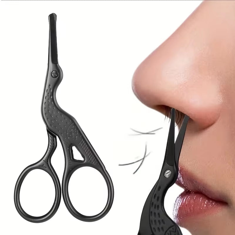 Zanzari PrecisionScissors™ – RVS Rondkop Schaar voor Neus, Oren, Wenkbrauwen & Baard