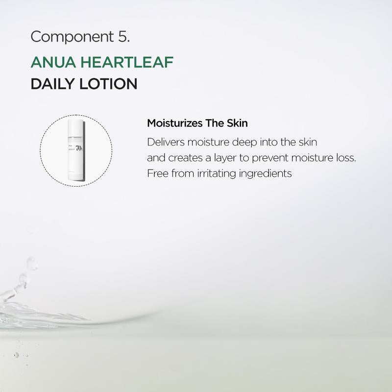Anua Glow Essentials Set – 5-Stappen Koreaanse Skincare Routine voor een Stralende Huid