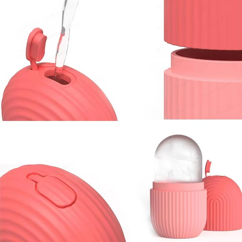 Zanzari ChillGlow™ – IJskoude Massage Roller voor Stralende Huid