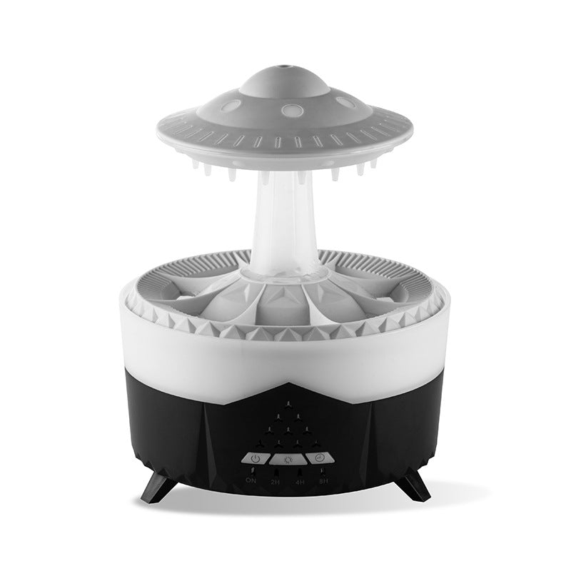 Zanzari RainCloud™ – UFO Aromatherapie Luchtbevochtiger & LED Nachtlamp