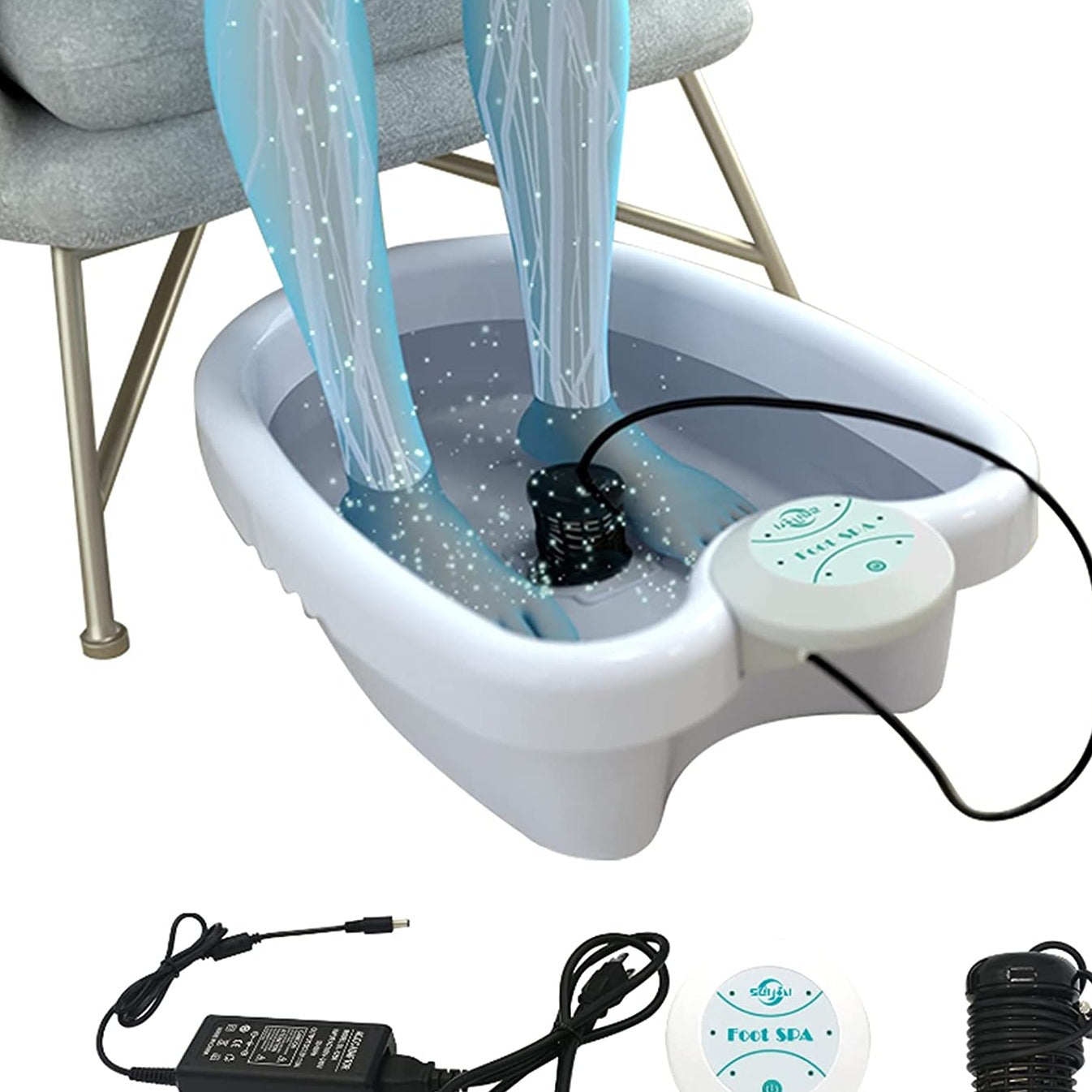 Zanzari Ionic Foot Spa™ – Ontgiftende Voetspa met Ionentechnologie