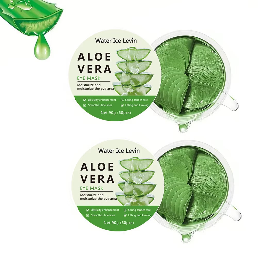 Zanzari AloeGlow™ Oogpatches – 60 stuks tegen Donkere Kringen & Wallen
