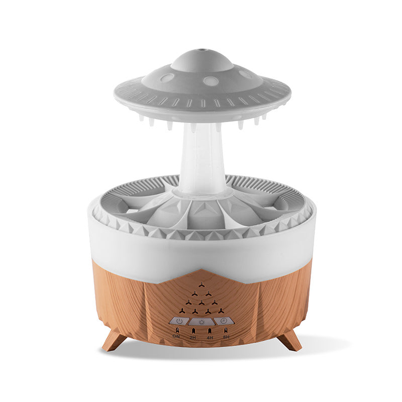 Zanzari RainCloud™ – UFO Aromatherapie Luchtbevochtiger & LED Nachtlamp