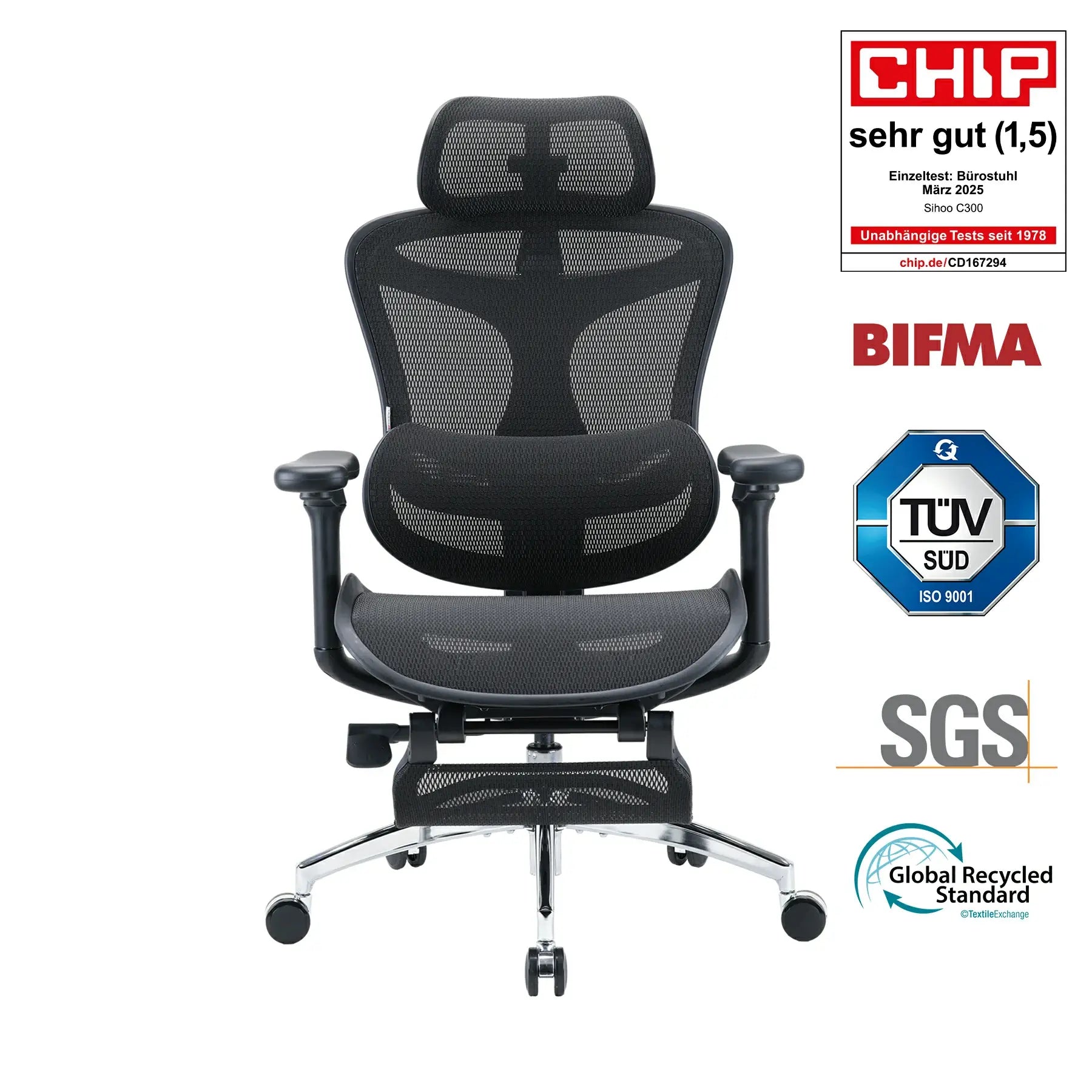 Sihoo Doro C300 Ergonomic Office Chair