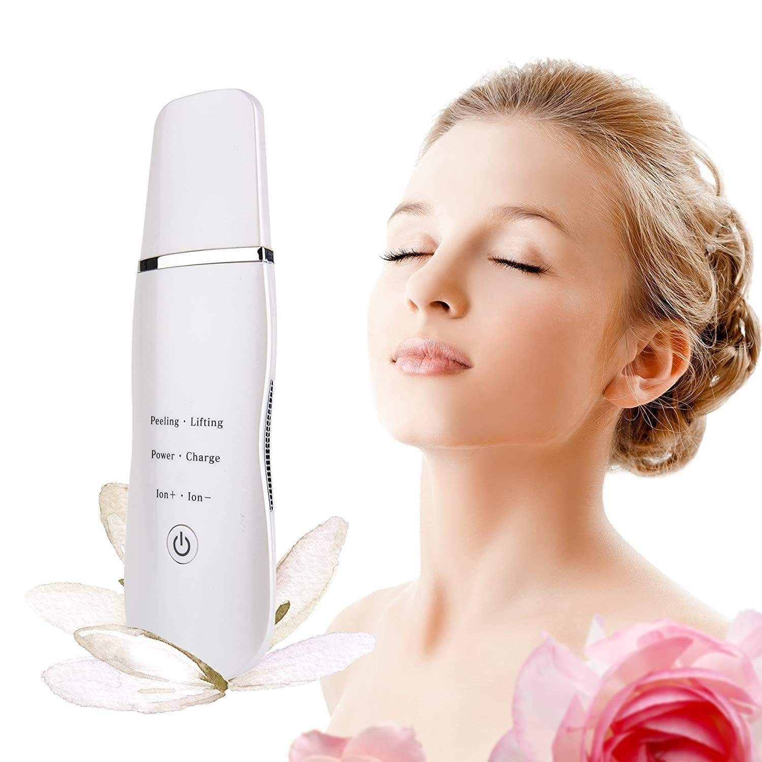 Zanzari GlowSonic™ – Diepe Gezichtsreiniger & Ultrasone Scrubber