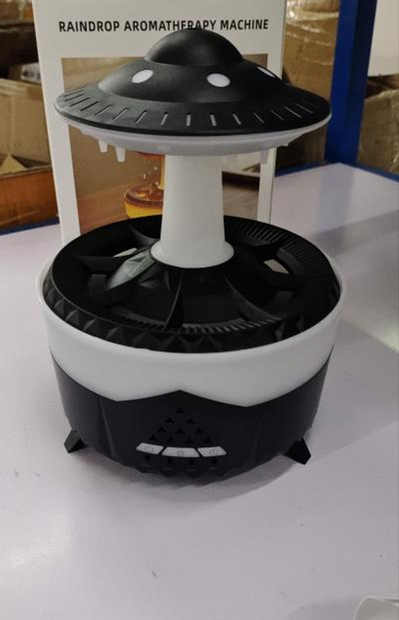 Zanzari RainCloud™ – UFO Aromatherapie Luchtbevochtiger & LED Nachtlamp
