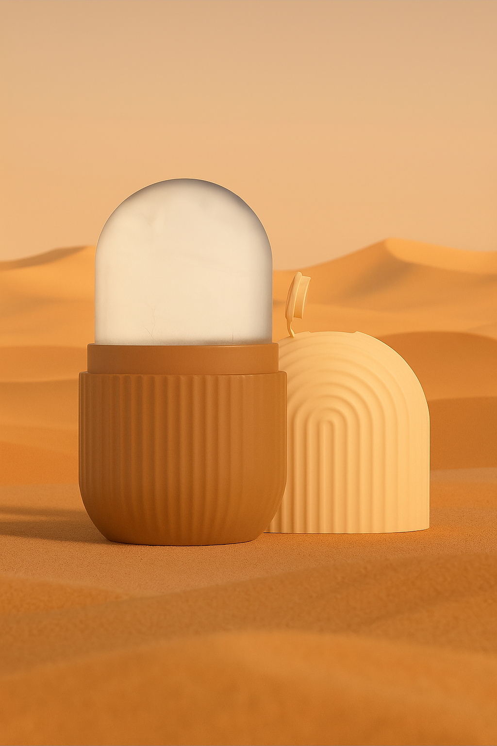 Zanzari ChillGlow™ – IJskoude Massage Roller voor Stralende Huid