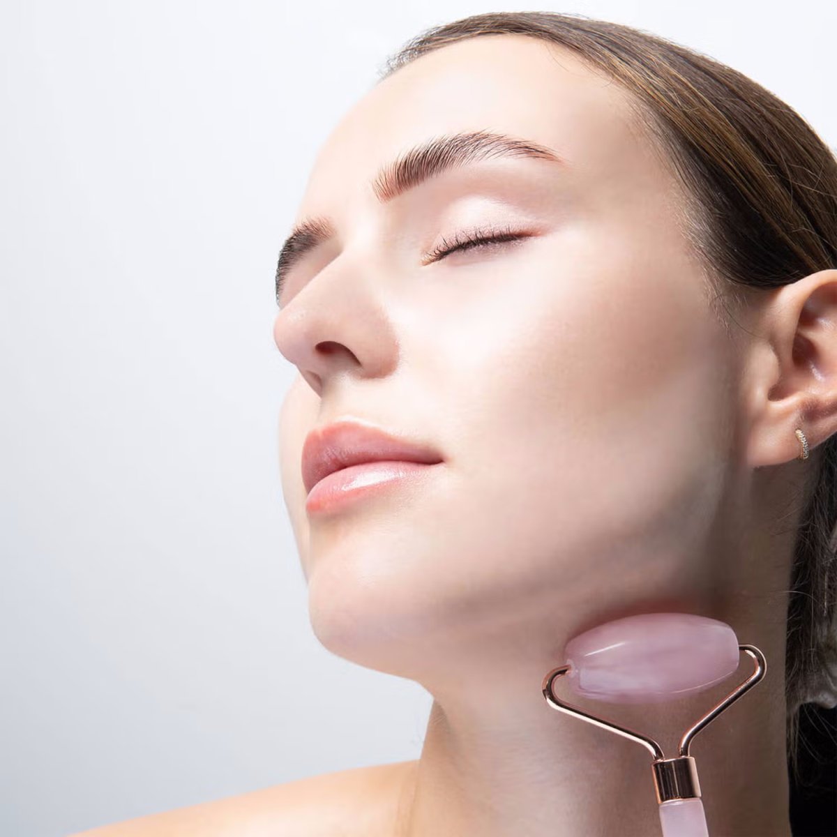 Zanzari GlowSculpt Set – Gua Sha & Roller voor Lift & Stralende Huid