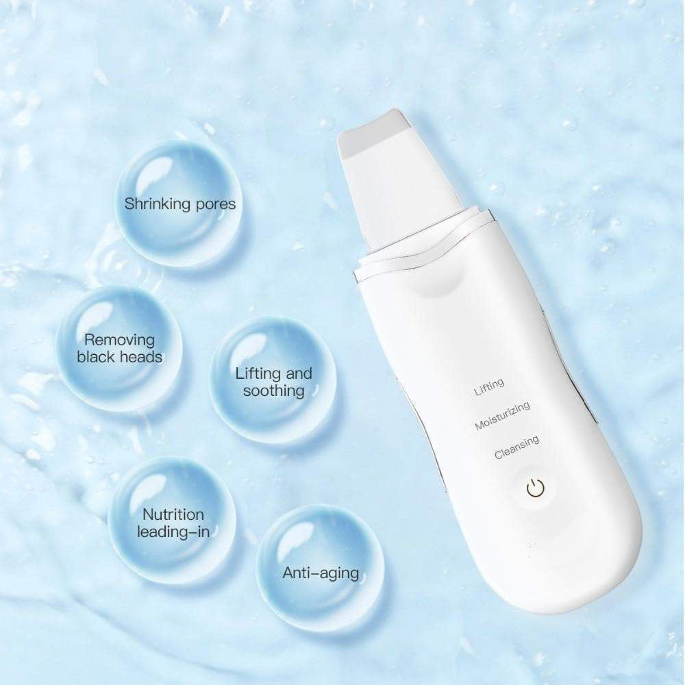 Zanzari GlowSonic™ – Diepe Gezichtsreiniger & Ultrasone Scrubber
