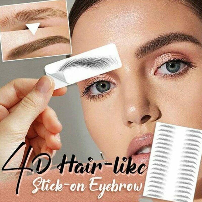 Zanzari 4D Waterproof Wenkbrauw Tattoos – Natuurlijke Brows in Seconden