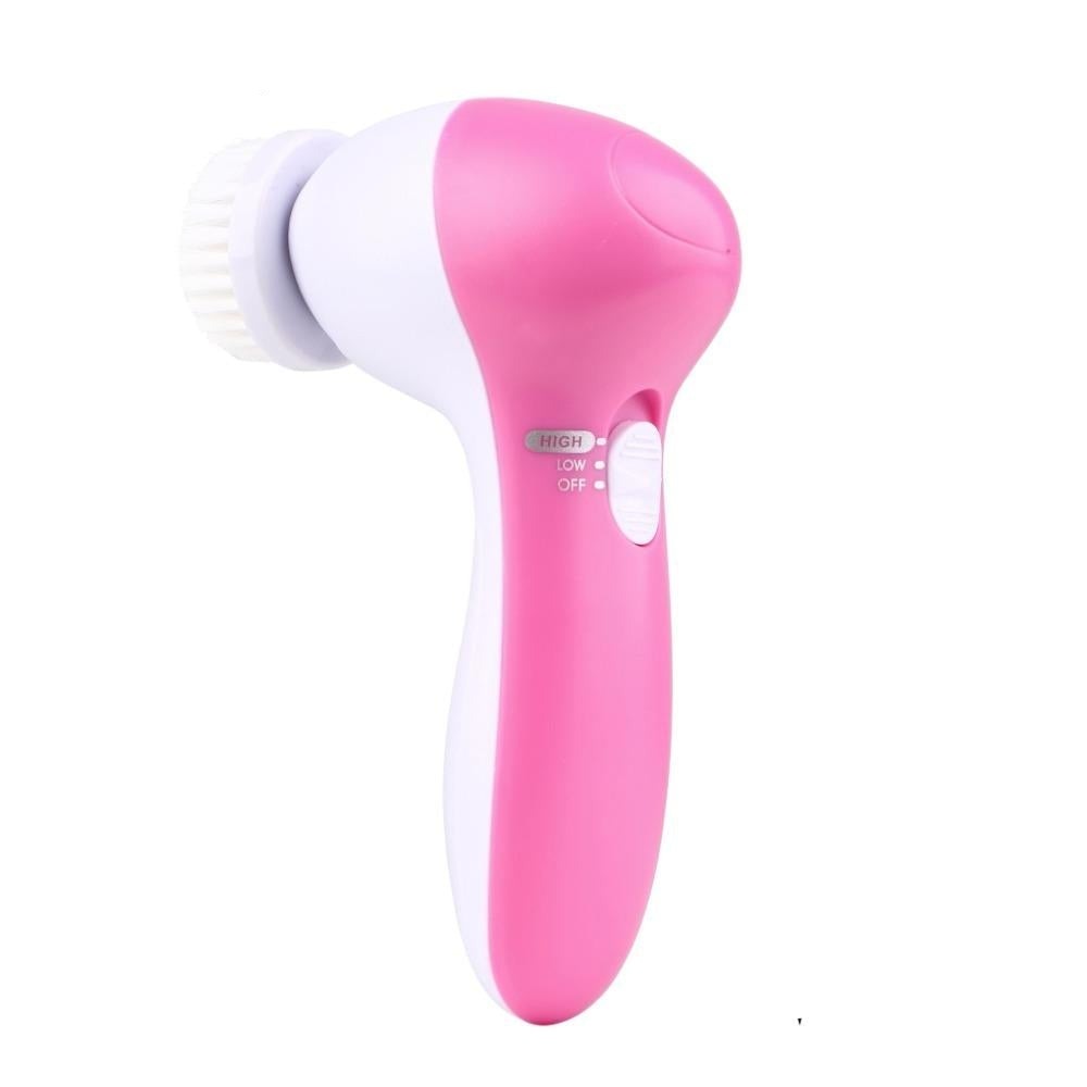 Zanzari 5-in-1 Gezichtsreinigingsborstel – Elektrisch & Exfoliërend