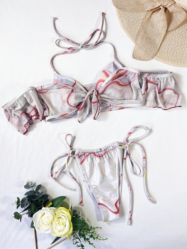 Marble Bikini - Cover up -