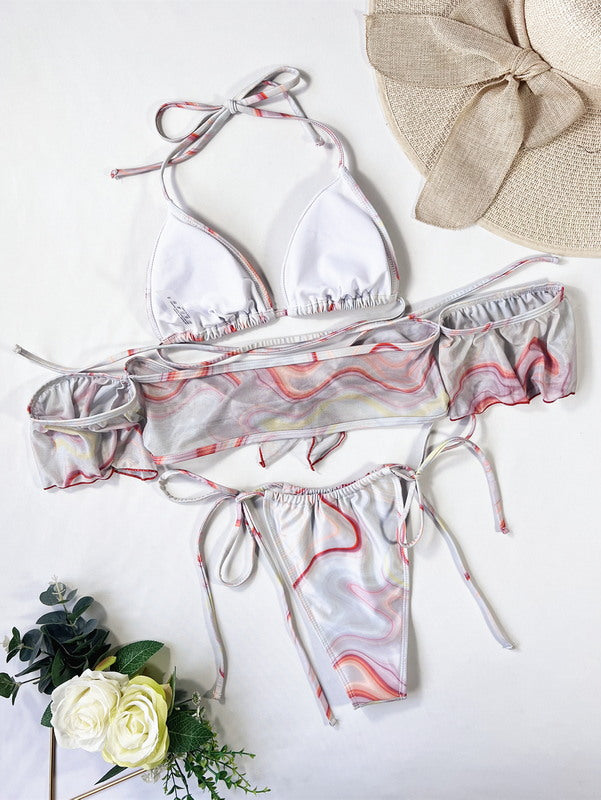Marble Bikini - Cover up -