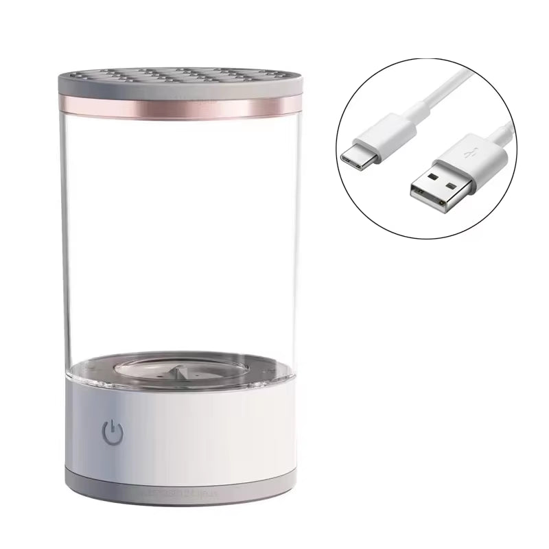 Zanzari BrushyClean™ – Elektrische Make-up Kwastenreiniger & Droger (USB-oplaadbaar)
