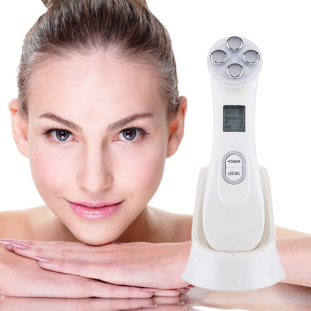 Zanzari LumiLift™ – 5-in-1 Gezichtsmassager met LED Lichttherapie
