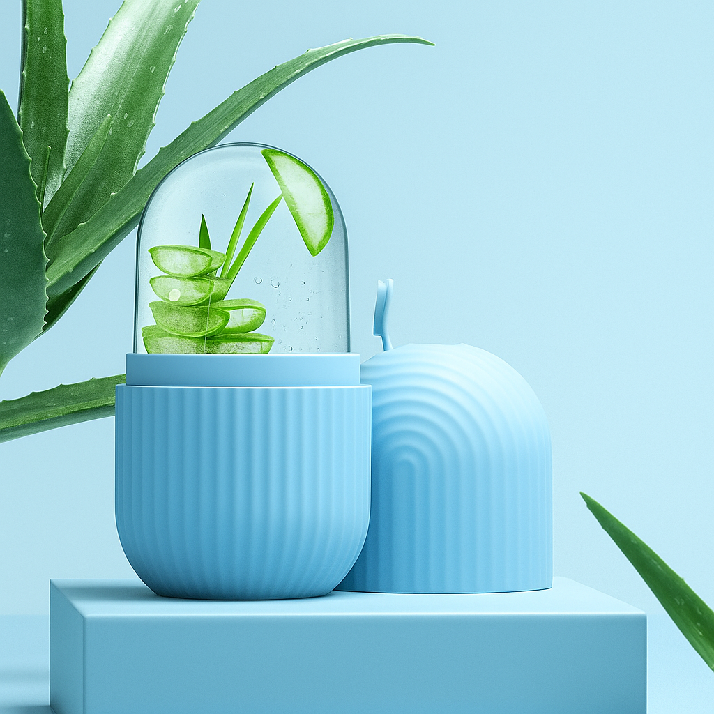 Zanzari ChillGlow™ – IJskoude Massage Roller voor Stralende Huid