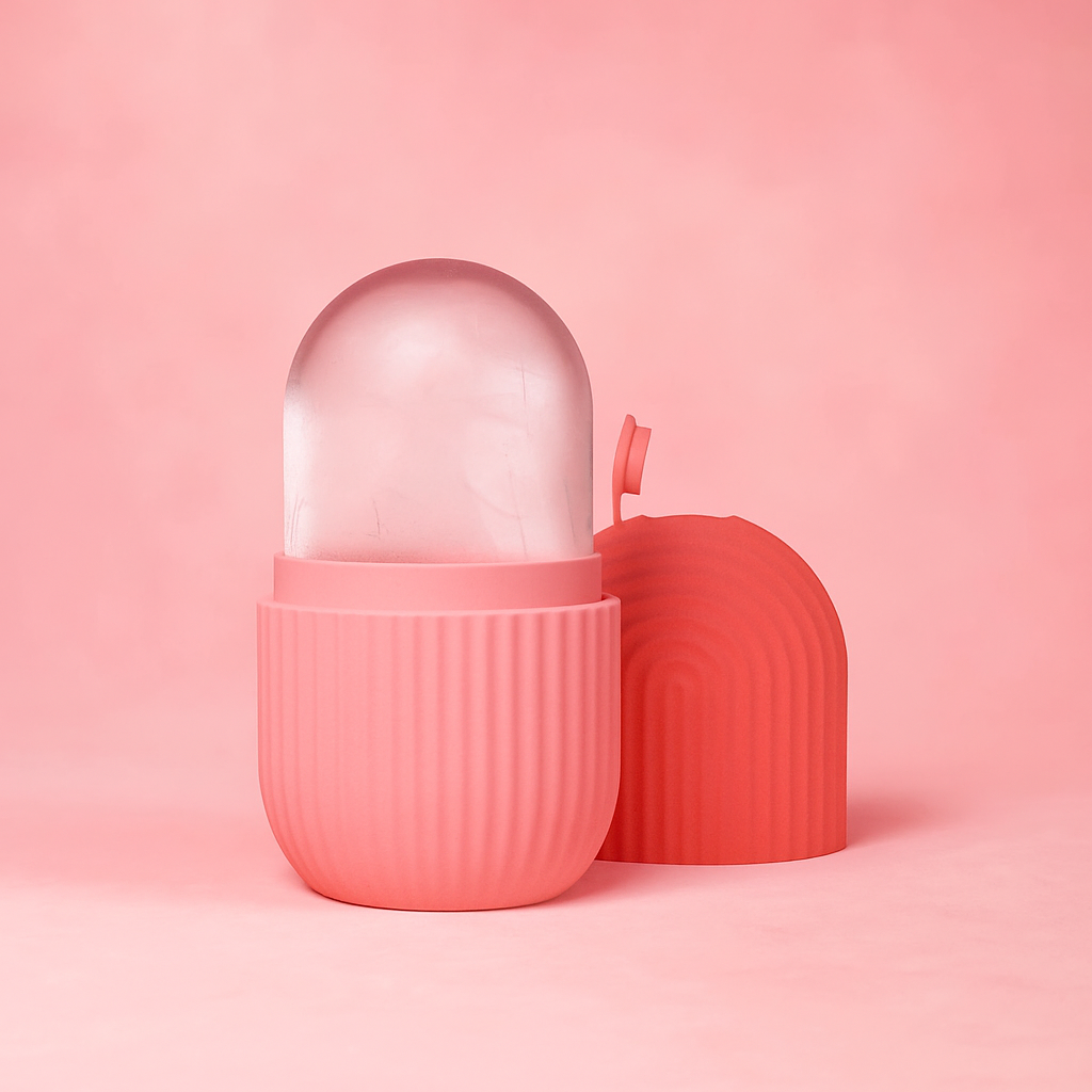 Zanzari ChillGlow™ – IJskoude Massage Roller voor Stralende Huid
