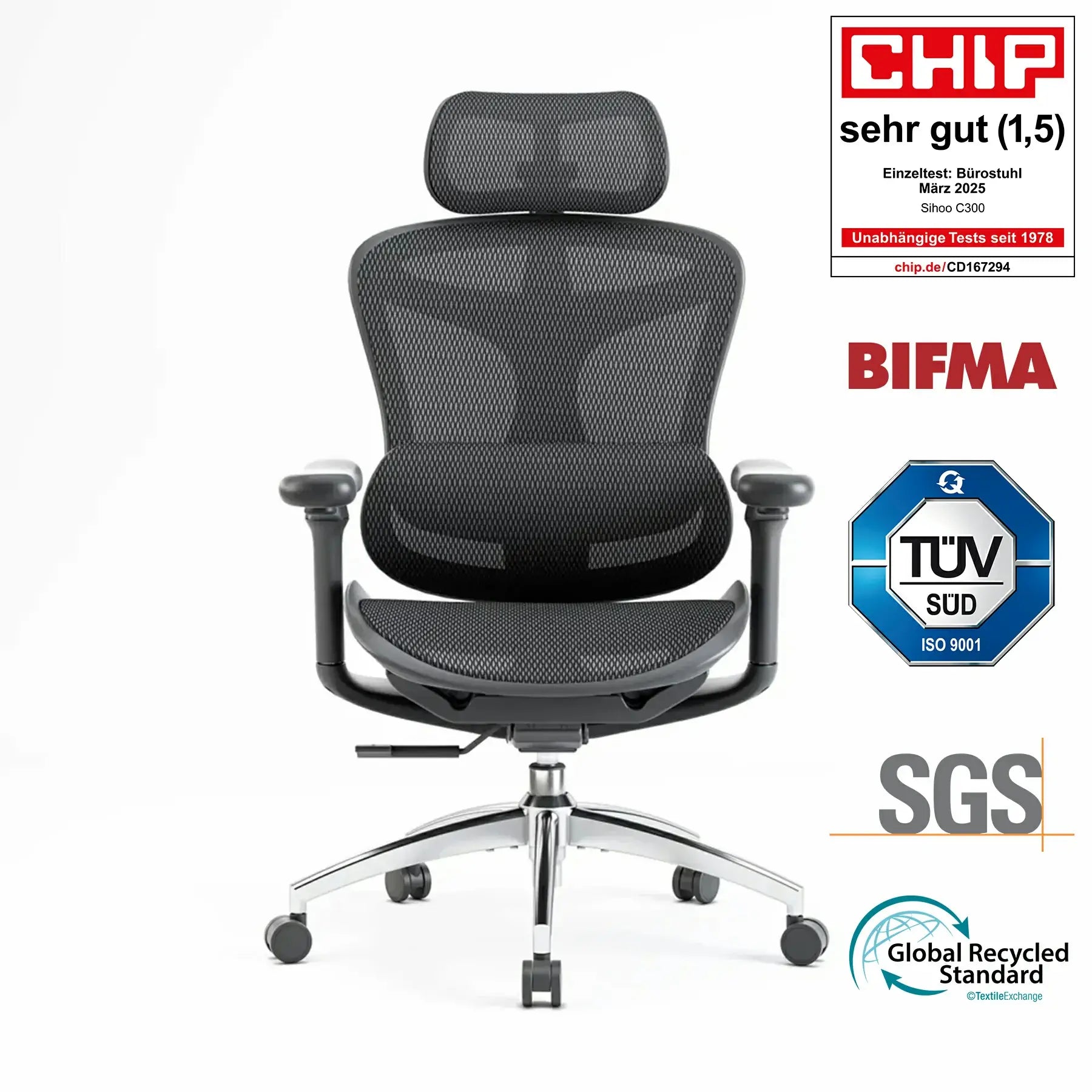 Sihoo Doro C300 Ergonomic Office Chair