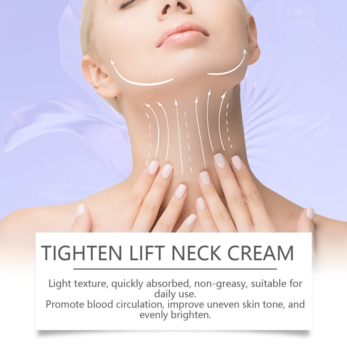 Zanzari Lift & Firm Nekcrème – Anti-Aging & Glow Effect