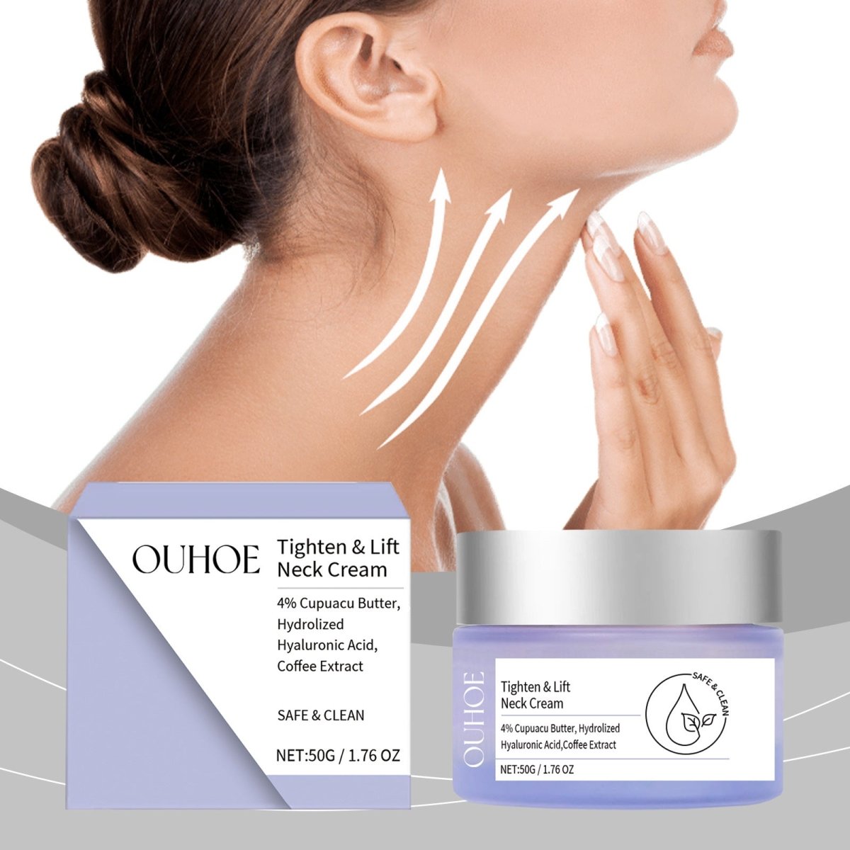 Zanzari Lift & Firm Nekcrème – Anti-Aging & Glow Effect