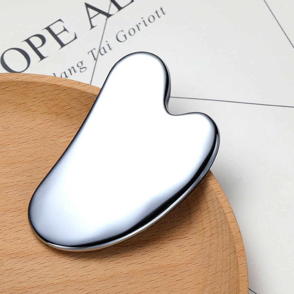 Zanzari Lift & Glow Gua Sha – RVS Gezichtstool