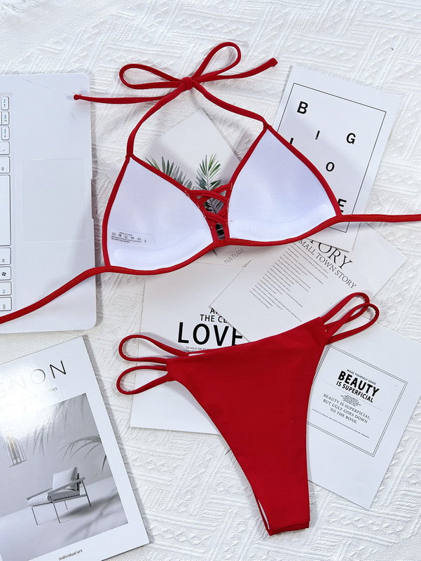 Sexy Bikini - Bottom - Romantic Red