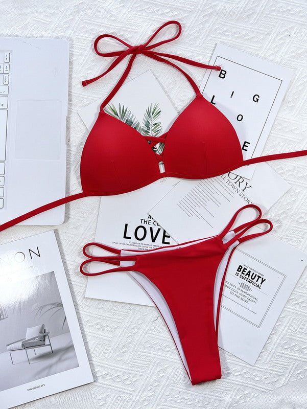 Sexy Bikini - Top - Romantic Red